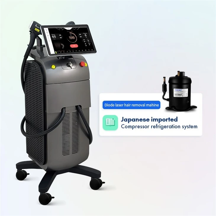 Newest 4 Wavelengths Diode Laser Hair Removal Machine