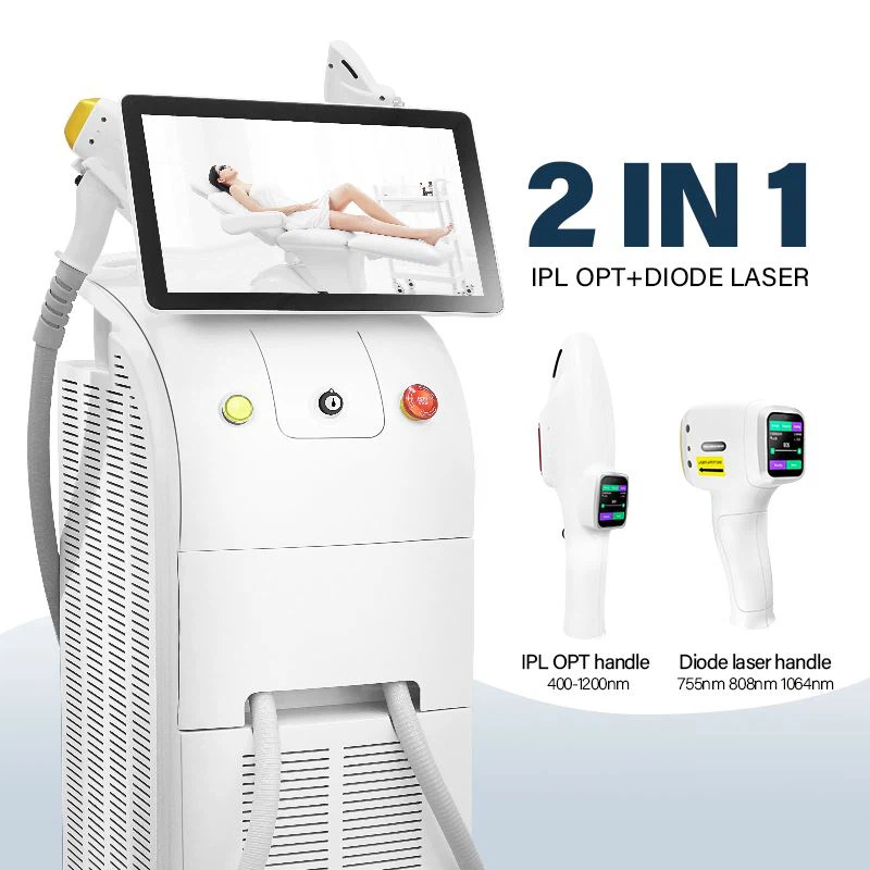 MACHINE 2 EN 1 IPL OPT+DIODE LASER