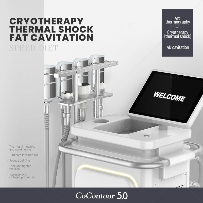 CRYOTHÉRAPIE CHOC THERMIQUE GRAISSE CAVITATION SPEED DIET Machine