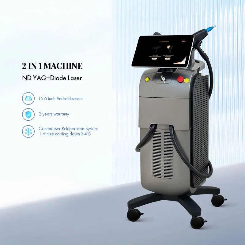 Machine laser Nd YAG+Diode 2 en 1