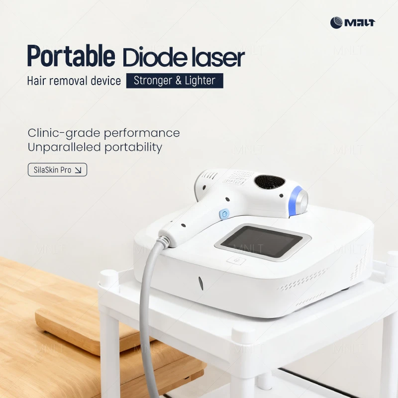 Machine portative d'épilation de laser de diode de glace de Soprano
