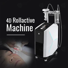 Machine 4D Rollaction - Contourage corporel multi-technologie et système anti-cellulite